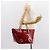 LOUIS VUITTON Borsa Bellevue PM Monogram Vernis Pomme D'amour M93583 Auth 150365 Rosso - vista 23