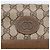 Gucci Borsa a Spalla GG Supreme in PVC Pelle Beige Oro 001 106 0185 Auth ki6140 - vista 17