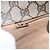 Gucci Borsa a Spalla GG Supreme in PVC Pelle Beige Oro 001 106 0185 Auth ki6140 - vista 19