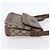Gucci Borsa a Spalla GG Supreme in PVC Pelle Beige Oro 001 106 0185 Auth ki6140 - vista 4