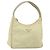 PRADA Borsa a mano in nylon beige oro Auth ep11531 D'oro