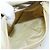PRADA Borsa a mano in nylon beige oro Auth ep11531 D'oro - vista 11