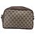 Borsa a Spalla Gucci GG Supreme Web Sherry Line PVC Beige Oro Auth BA7460 D'oro - vista 2