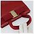 Sac à main Vala en cuir rouge et or de Salvatore Ferragamo Auth bs31710 Doré - vue 6