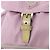 Zaino PRADA in nylon rosa argento Auth 155946 - vista 18