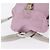 Zaino PRADA in nylon rosa argento Auth 155946 - vista 6