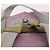 Zaino PRADA in nylon rosa argento Auth 155946 - vista 9