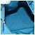 Borsa Boston PRADA in nylon blu argento autentica 157666 - vista 17