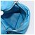 Borsa Boston PRADA in nylon blu argento autentica 157666 - vista 20