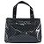 Céline Borsa a mano in tela Macadam CELINE in vinile nero Auth ti3537 - vista 3
