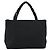 Borsa a mano Salvatore Ferragamo in tela nera e argento autentica bs31657 - vista 2