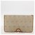 Borsa a spalla in tela Trotter Christian Dior beige e oro Auth BA8648 D'oro - vista 21