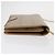 Borsa a spalla in tela Trotter Christian Dior beige e oro Auth BA8648 D'oro - vista 4