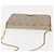 Borsa a spalla in tela Trotter Christian Dior beige e oro Auth BA8648 D'oro - vista 6