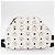 MCM Vicetos Logogram Backpack PVC Leather White Silver Auth kk581 Silvery - view 11