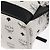 MCM Vicetos Logogram Backpack PVC Leather White Silver Auth kk581 Silvery - view 15