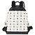 MCM Vicetos Logogram Backpack PVC Leather White Silver Auth kk581 Silvery - view 3