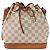 LOUIS VUITTON Borsa a Spalla Noe BB Damier Azur N41220 LV Auth 156346 - vista 13