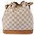 LOUIS VUITTON Borsa a Spalla Noe BB Damier Azur N41220 LV Auth 156346 - vista 2