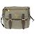 Bolsa de Ombro PRADA Nylon Verde Ouro Auth 155214 Dourado - vista 13
