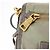 Bolsa de Ombro PRADA Nylon Verde Ouro Auth 155214 Dourado - vista 18
