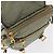Bolsa de Ombro PRADA Nylon Verde Ouro Auth 155214 Dourado - vista 20