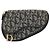 Christian Dior Trotter Canvas Satteltasche Navy Gold Auth 157216 Golden Marineblau - Ansicht 2