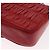 PRADA Borsa a Spalla in Pelle Nappa Goful con Catena Rossa Argento Auth 157786 Rosso - vista 16