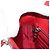 PRADA Borsa a Spalla in Pelle Nappa Goful con Catena Rossa Argento Auth 157786 Rosso - vista 21