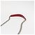 PRADA Borsa a Spalla in Pelle Nappa Goful con Catena Rossa Argento Auth 157786 Rosso - vista 8