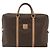 Céline Borsa da lavoro in tela Macadam CELINE PVC marrone oro Auth ti3555 D'oro - vista 2