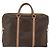 Céline Borsa da lavoro in tela Macadam CELINE PVC marrone oro Auth ti3555 D'oro - vista 3