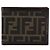 FENDI Zucca Canvas Geldbörse Schwarz Braun Auth am10042V - Ansicht 13