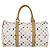 LOUIS VUITTON Keepall 45 Tasche Monogram Multicolor Weiß M92641 LV Auth BA8992SAV - Ansicht 2