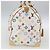 LOUIS VUITTON Keepall 45 Tasche Monogram Multicolor Weiß M92641 LV Auth BA8992SAV - Ansicht 3