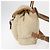 PRADA Backpack Nylon Beige Silver Auth 155293 Silvery - view 3