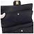 CHANEL Matelassé 25 Borsa a Doppio Faldone in Pelle Caviar Blu Navy Oro CC Auth 158359SM - vista 19