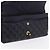 CHANEL Matelassé 25 Borsa a Doppio Faldone in Pelle Caviar Blu Navy Oro CC Auth 158359SM - vista 20