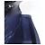 CHANEL Matelassé 25 Borsa a Doppio Faldone in Pelle Caviar Blu Navy Oro CC Auth 158359SM - vista 23