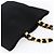 Borsa Tote in tela Salvatore Ferragamo con catena nera e oro Auth gh1290 - vista 6