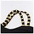 Borsa Tote in tela Salvatore Ferragamo con catena nera e oro Auth gh1290 - vista 8