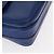 Céline Borsa a Spalla CELINE Circle in Pelle Blu Oro Auth 153882V D'oro - vista 12