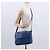 Céline Borsa a Spalla CELINE Circle in Pelle Blu Oro Auth 153882V D'oro - vista 25