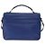 Céline Borsa a Spalla CELINE Circle in Pelle Blu Oro Auth 153882V D'oro - vista 3