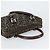 Borsa a mano in tela Zucca FENDI nera e marrone Auth 153067 Nero - vista 6