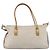 PRADA Borsa a mano in nylon smaltato 2 in 1 bianca argento Auth 152256 Bianco - vista 13