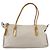 PRADA Borsa a mano in nylon smaltato 2 in 1 bianca argento Auth 152256 Bianco - vista 2