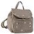Jimmy Choo Studs Backpack Leather Beige Gold Auth BA7708 Golden