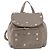 Jimmy Choo Studs Backpack Leather Beige Gold Auth BA7708 Golden - view 13