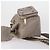 Jimmy Choo Studs Backpack Leather Beige Gold Auth BA7708 Golden - view 4